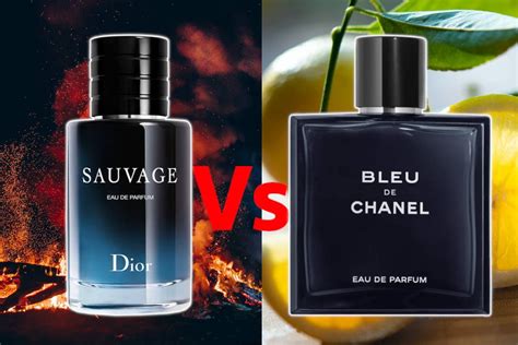 chanel sauvage eau de parfum|dior sauvage bleu de chanel.